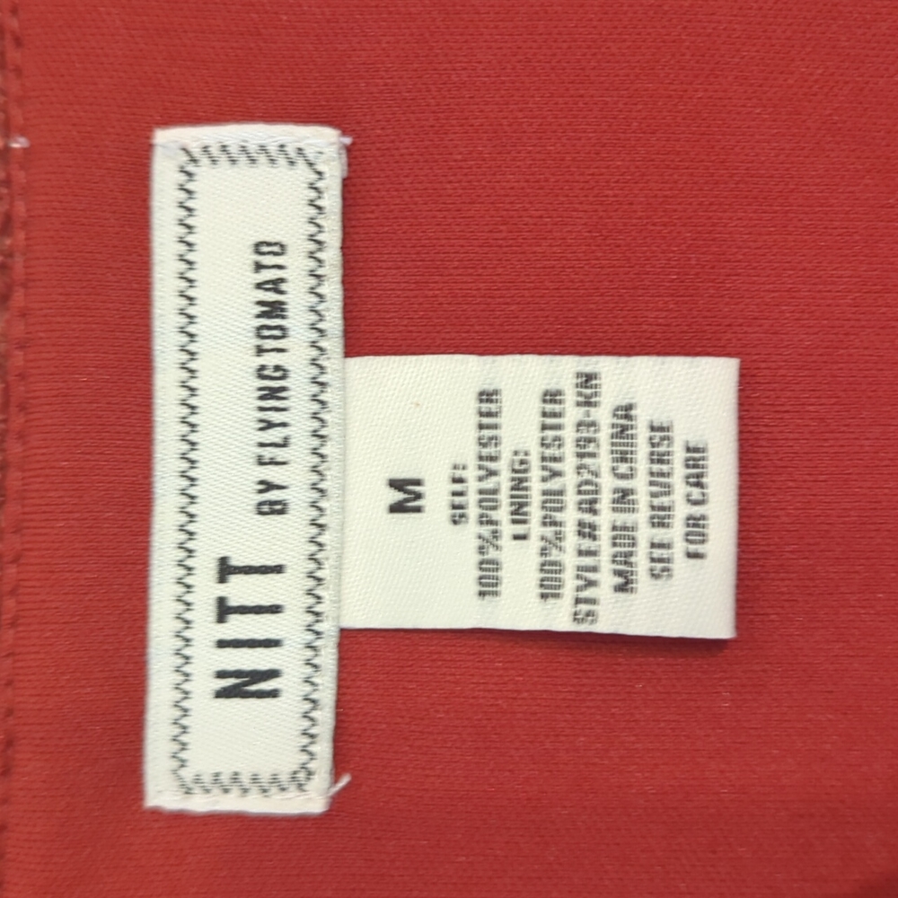 Flying Tomato Rust/Burnt Orange Cozy Dress - Picture 4 of 5